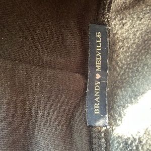 Brandy Melville Black hoodie